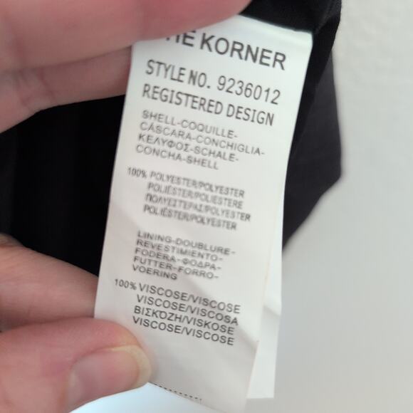 TheKorner Anthropologie Pleated Midi Skirt Womens 4 Black A-Line Classic Capsule - Picture 6 of 11